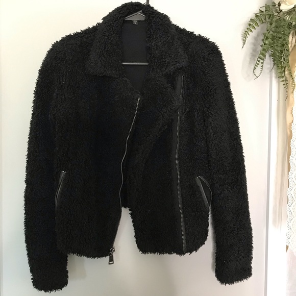 Express Teddy Jacket Coat - Picture 6 of 8